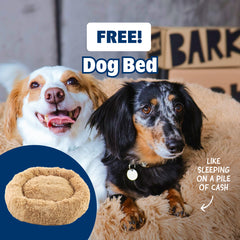 Free Cuddler Dog Bed (Sand)!