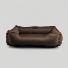 Chester & Lee | Cotton Sleeper Dog Bed Brown