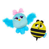 Spring Fling Plush Multi-Part + Fetch Dog Toy