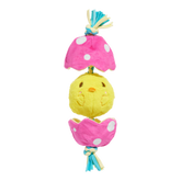 Peep-A-Bird Plush Tug Dog Toy