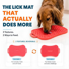 Reversible Dog Lick Mat for Small Dogs | Super Feedy