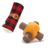 Blanket + Chompfire Bundle Super Chewer Durable Gnaw + Enrichment Dog Toy
