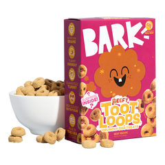 Beefy Toot Loops™ Beef Blend Hard & Crunchy Dog Treats, 10 Oz