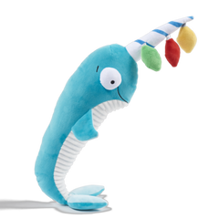 Deck the Narwhal Plush XXL Dog Toy