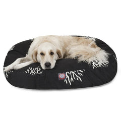 Coral Round Dog Bed