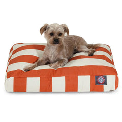 Vertical Stripe Rectangle Dog Bed