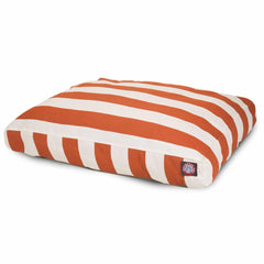 Vertical Stripe Rectangle Dog Bed