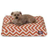 Chevron Memory Foam Dog Bed