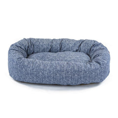 Palette Heathered Bagel Dog Bed