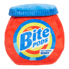 Bite Pods Plush Multi-Part + Fetch + Enrichment Dog Toy