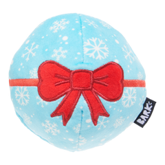 Wripping Pupper Ball Durable Super Chewer 2-in-1 Rip and Reveal Dog Toy