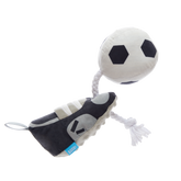 World Pup Cleat Plush Tug Dog Toy