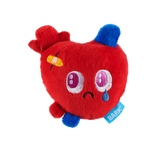 Broken Heart Ted Plush Dog Toy