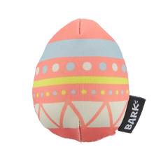 Beaster Egg Super Chewer Durable 2-in-1 Coral Dog Toy