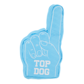 Top Dog Foam Finger Plush Enrichment Dog Toy