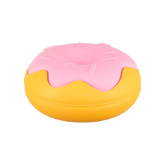 Dunkin'® Strawberry Donut Durable Super Chewer Dog Toy