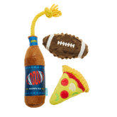 Big Game Bundle Plush Multi-Part + Tug Dog Toy