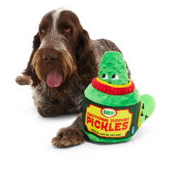 Dill-emma Squad Pickle Plush Multi-Part + Extra-Large Dog Toy