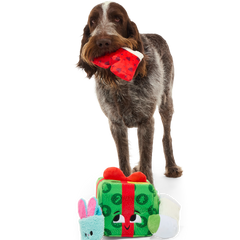 Holly Day's Presents Plush Extra-Large + Multi-Part + Enrichment Dog Toy