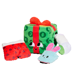Holly Day's Presents Plush Extra-Large + Multi-Part + Enrichment Dog Toy