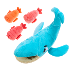 Hungry Hungry Humpback Plush Extra-Large + Multi-Part Dog Toy