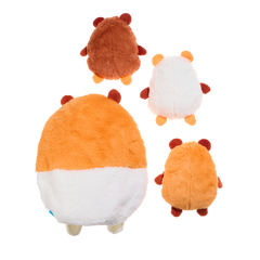Hannibal Hamster Plush Extra-Large Multi-Part Dog Toy