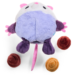 Poopers the Opossum Plush Extra-Large Multi-Part + Enrichment Dog Toy