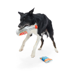 Please Remain Treated Plush Multi-Part Dog Toy