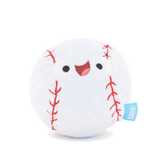 Major Lick Baseball Plush Fetch Dog Toy