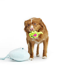 Alien Gnawtopsy Plush 2-in-1 + Tug + Enrichment + Multi-Part + XXL Dog Toy