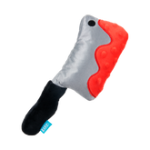 Squeakopath Knife Plush Tug Dog Toy