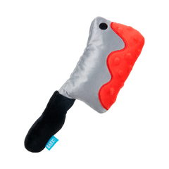 Squeakopath Knife Plush Tug Dog Toy