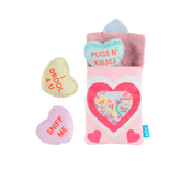 Squeak Hearts Plush Multi-Part + Enrichment Dog Toy
