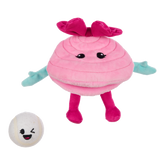 Clamantha Plush Multi-Part + Fetch Dog Toy
