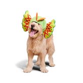 Spittin' Image Dino Collar Plush Wearable Dog Toy