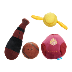 Quidditch™ Equipment Pack Plush Multi-Part + Tennis Ball Fetch Dog Toy