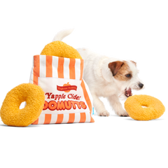 Yapple Cider Domutts Plush Extra-Large + Enrichment + Multi-Part Dog Toy
