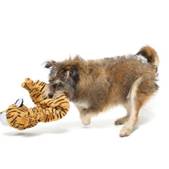 Benji the Bouncing Tiger Plush Extra-Large + Tug Dog Toy