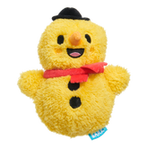 Mark The Yellow Snowman Plush Dog Toy