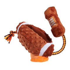 Go Long Distance Call Plush Tug Dog Toy