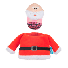 Ol' Kris Kringle™ Plush Multi-Part Dog Toy
