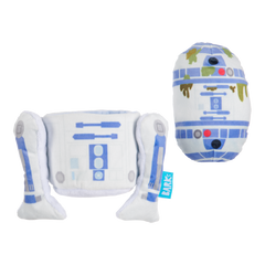 Beep Boop Squeak Plush Multi-Part + Fetch Dog Toy