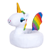 Tina the Tubular Unicorn Plush Tug Dog Toy