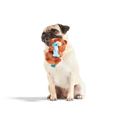 Izzy the Grizzly & Sal Plush Tug Dog Toy
