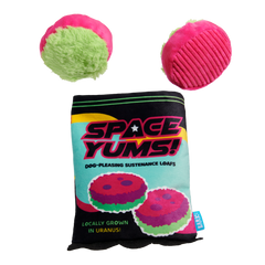 Space Yums! Plush Multi-Part + Enrichment + Fetch Dog Toy