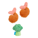 Sizzlin' Sea & Tree Sampletizer Plush Multi-Part + Enrichment Dog Toy