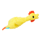 Fozziwig’s Rubber Chicken Plush Tug Dog Toy