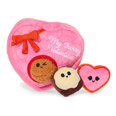 My Furry Valentine Chocolicks Plush Multi-Part + Enrichment Dog Toy