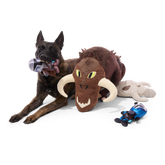 Mythosaur™ Plush XXXL Multi-Part + Enrichment Dog Toy