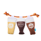 Tug-of-Beers Plush Tug Dog Toy